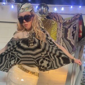 Jean Paul Gaultier - iconic abstract mesh top